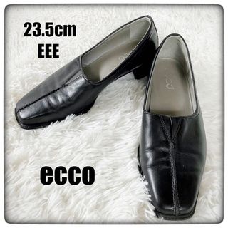 ECCO - ecco エコー スクエアトゥパンプス size 23.5cm