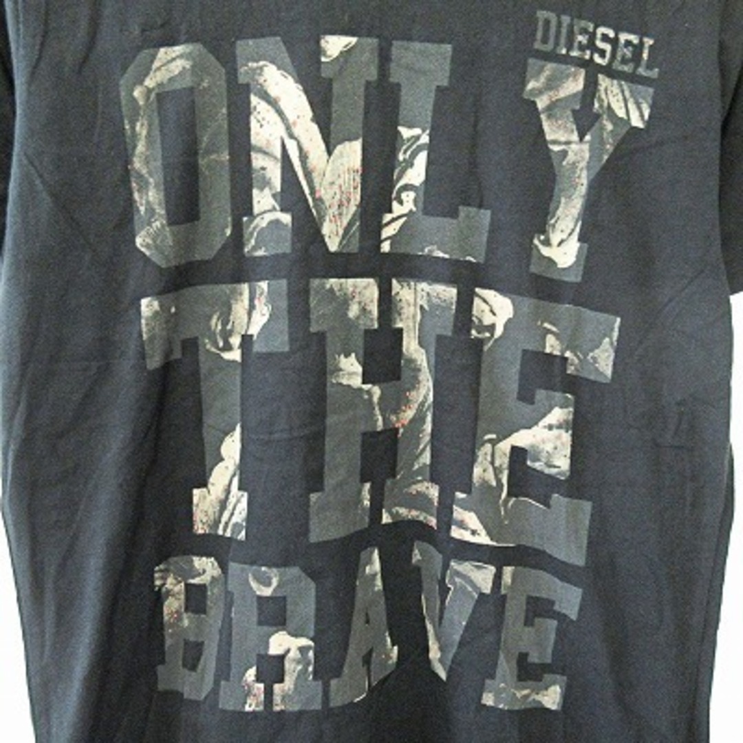 DIESEL(ディーゼル)のディーゼル DIESEL 美品 Tシャツ カットソー 半袖 黒 S 0402 メンズのトップス(Tシャツ/カットソー(半袖/袖なし))の商品写真