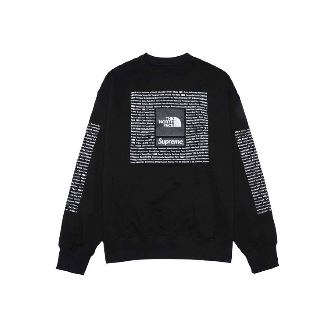 Supreme(シュプリーム)のSupreme x The North Face Crewneck Black メンズのトップス(スウェット)の商品写真