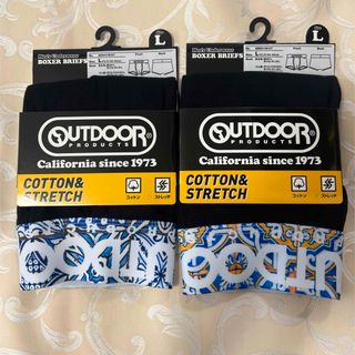 アウトドアプロダクツ(OUTDOOR PRODUCTS)のOUTDOORボクサーLサイズ計2枚(ボクサーパンツ)