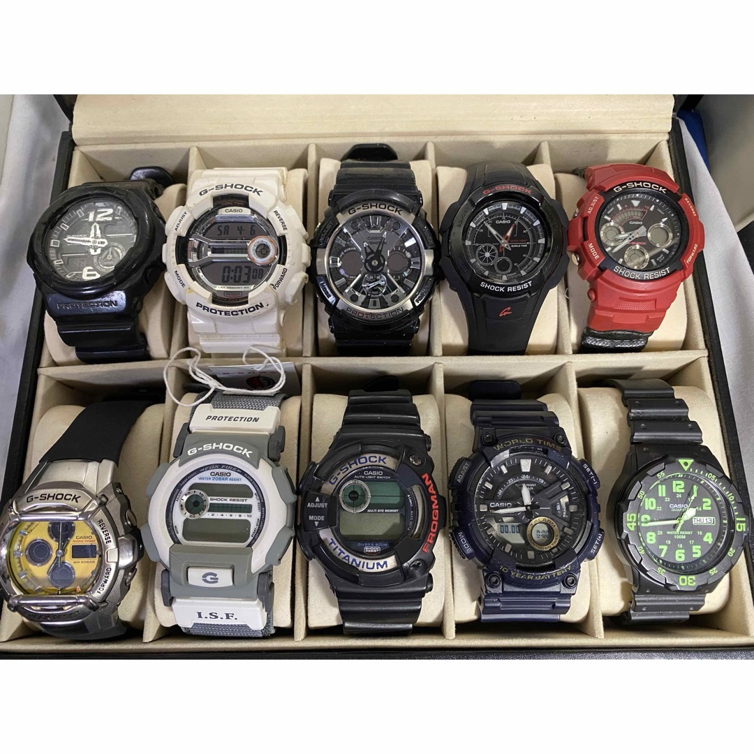 CASIO(カシオ)のCASIO 腕時計　10本　Gショック等 メンズの時計(腕時計(アナログ))の商品写真