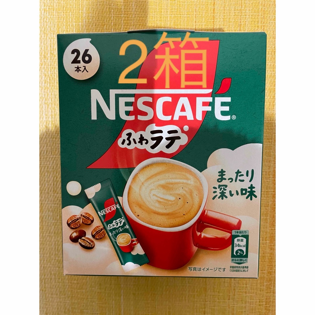 Nestle(ネスレ)のネスカフェ　ふわラテ　まったり深い味　26本× 2箱 食品/飲料/酒の飲料(コーヒー)の商品写真