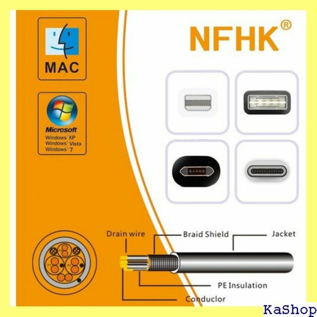 NFHK USB3.1 Type-C & Type-A F リーカード 1822 スマホ/家電/カメラのスマホ/家電/カメラ その他(その他)の商品写真