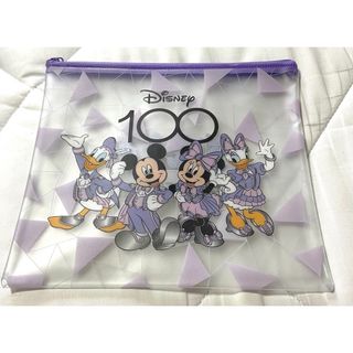 ディズニー(Disney)の一番くじ　ディズニー100周年　ポーチ(キャラクターグッズ)