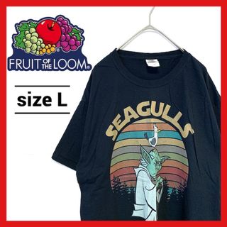 FRUIT OF THE LOOM - 90s 古着 フルーツオブザルーム Tシャツ スターウォーズ ゆるダボ L 