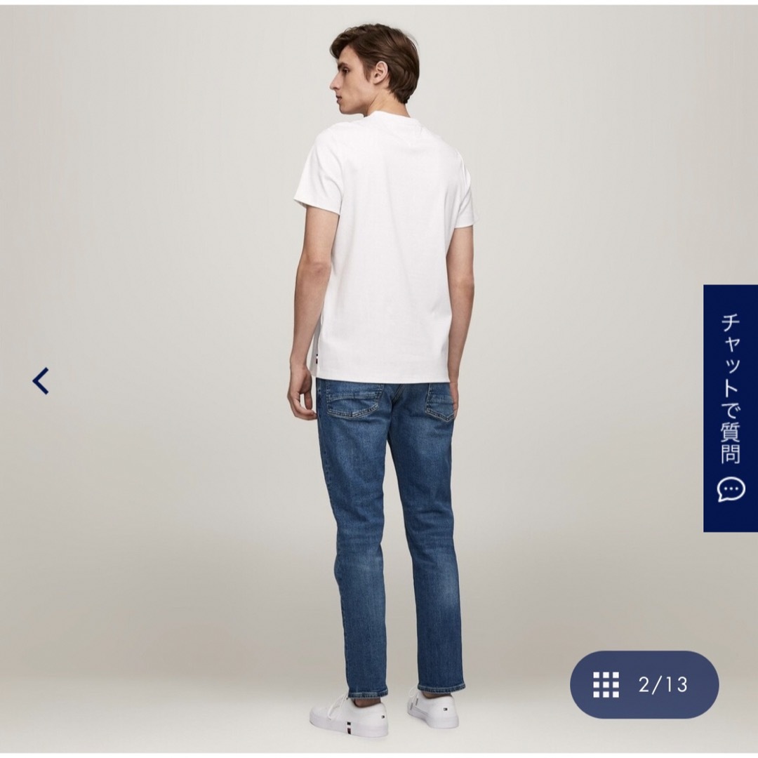 TOMMY HILFIGER(トミーヒルフィガー)のトミーヒルフィガー　ワンポイントTシャツ メンズのトップス(Tシャツ/カットソー(半袖/袖なし))の商品写真