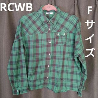 ロデオクラウンズワイドボウル(RODEO CROWNS WIDE BOWL)のRCWB  　チェックシャツ(シャツ/ブラウス(長袖/七分))