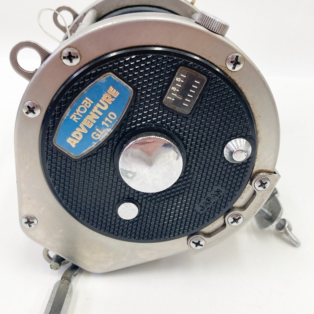 〇〇RYOBI リョービ アドベンチャー 船用リール GL110 現状渡し 〇〇RYOBI リョービ アドベンチャー 船用リール GL110 現状渡し