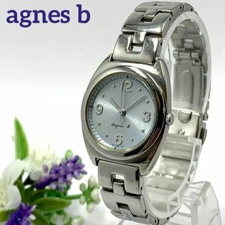 アニエスベー(agnes b.)の202 稼働品 agnes b アニエスベー レディース 腕時計 ブルー 人気(腕時計)