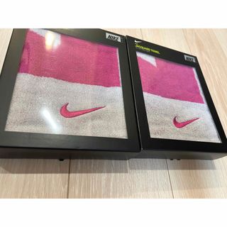 NIKE - ナイキ　NIKE ジャガード タオル ミディアム 　2枚セット　ピンク