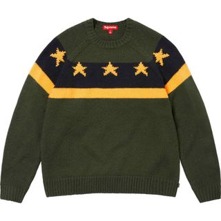 シュプリーム(Supreme)の【XL】Supreme Stars Sweater(ニット/セーター)