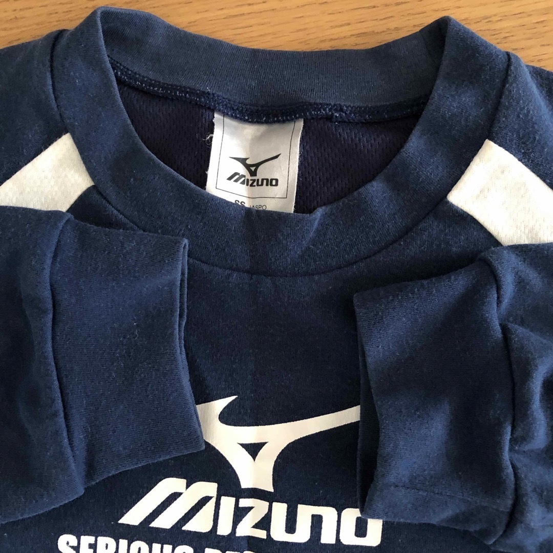 MIZUNO(ミズノ)のミズノスポーツウェアSSサイズ、ネイビー メンズのトップス(Tシャツ/カットソー(七分/長袖))の商品写真