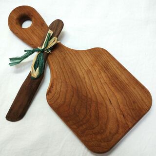カッティングボード と ウッドナイフ(調理道具/製菓道具)