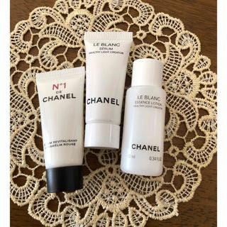 シャネル(CHANEL)のCHANELシャネル〈ルブラン他〉3点(未開封品)(サンプル/トライアルキット)