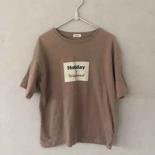 ペアマノン(pairmanon)のペアマノン Tシャツ　130  モカブラウン(Tシャツ/カットソー)