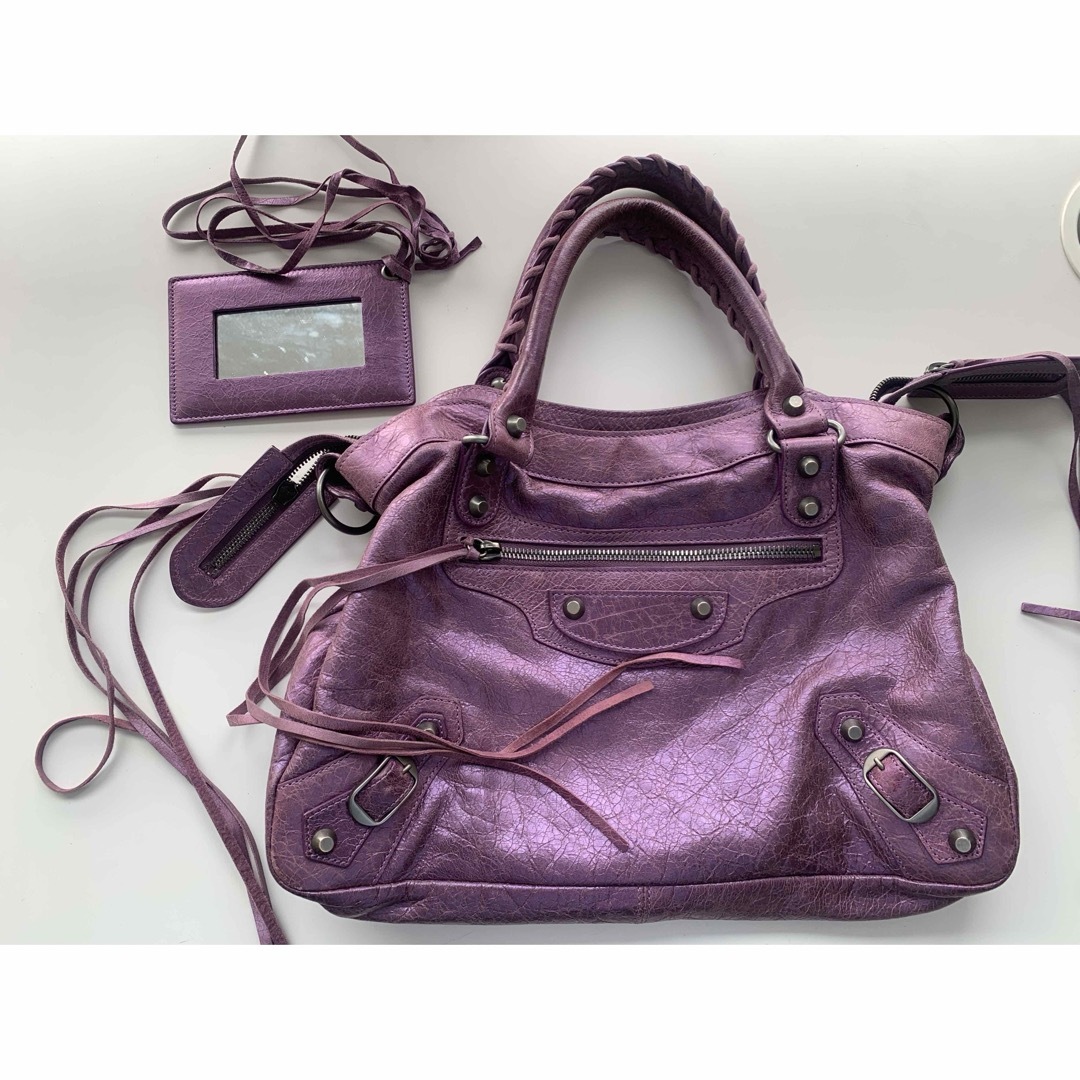 Balenciaga バッグ ザ・ファースト パープル Balenciaga バッグ ザ・ファースト パープル