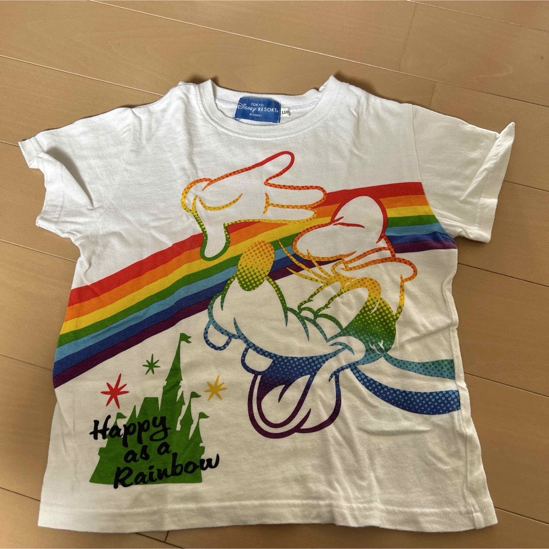 Disney(ディズニー)のディズニーランド　グーフィー　Tシャツ　キッズ キッズ/ベビー/マタニティのキッズ服男の子用(90cm~)(Tシャツ/カットソー)の商品写真