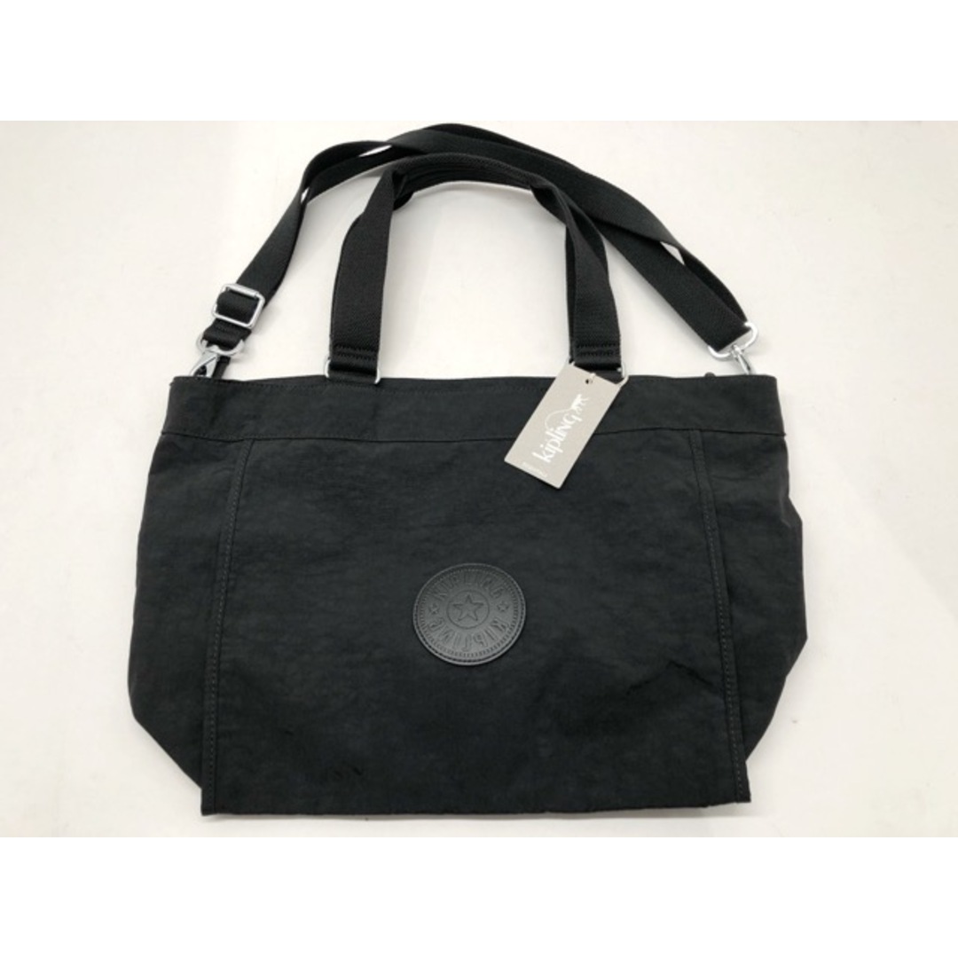 kipling(キプリング)のkipling(キプリング) NEW SHOPPER L ニューショッパー L トートバッグ ブラック / K16659 J99 【C1086-007】 レディースのバッグ(トートバッグ)の商品写真