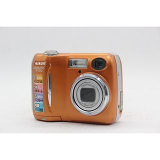 【返品保証】 【便利な単三電池で使用可】ニコン Nikon Coolpix E4100 オレンジ コンパクトデジタルカメラ  s8305(コンパクトデジタルカメラ)