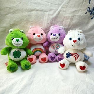 CareBears - ケアベアのぬいぐるみ ４体セット　Care Bears