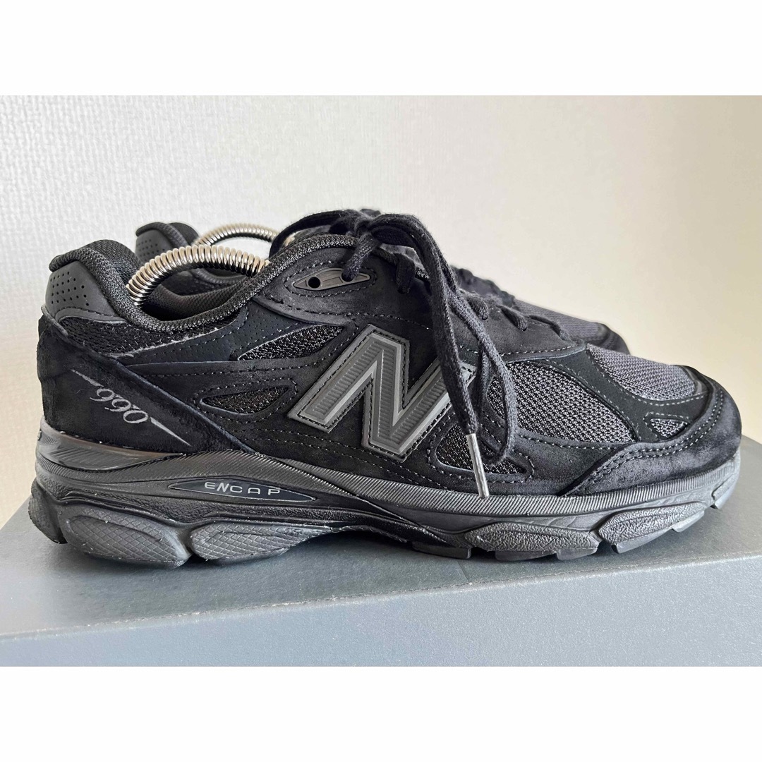 貴重！W990TB3 NEW BALANCE 992 993 トリプルブラック