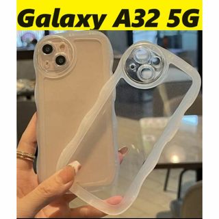 ギャラクシー(Galaxy)のGalaxy A32 5G ウェーブなみなみ　可愛いケース　Galaxyケース(Androidケース)