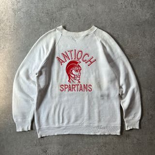 ヴィンテージ　スウェット　50s60s70s VINTAGE - 60s ヴィンテージスウェット USA製 ホワイト M相当