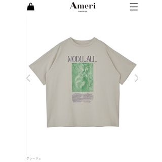 アメリヴィンテージ(Ameri VINTAGE)のお値下げameri vintage プリントTシャツ(Tシャツ(半袖/袖なし))