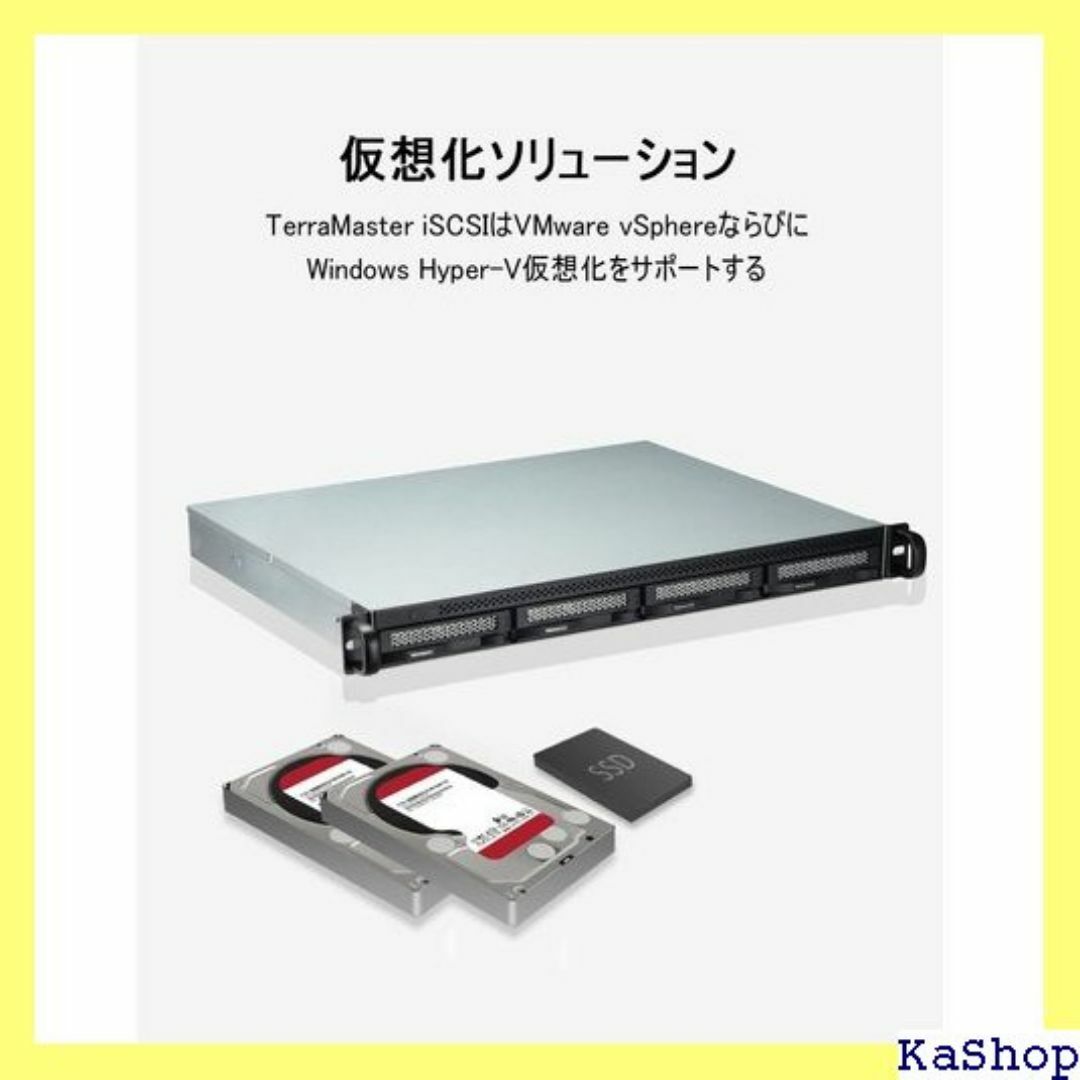 TerraMaster U4-423 2.5GbE 1 x D付属なし 1829 スマホ/家電/カメラのスマホ/家電/カメラ その他(その他)の商品写真