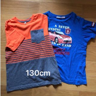 ユニクロ(UNIQLO)のUT ユニクロ　 半袖Tシャツ　キッズ　130cm トミカ　２枚セット　まとめ(Tシャツ/カットソー)