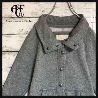 Abercrombie&Fitch - 【美品】アバクロンビー＆フィッチ　裾刺繍ロゴ入り七分袖ジャケット　K641