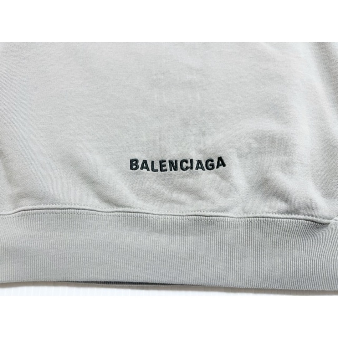 Balenciaga(バレンシアガ)のBALENCIAGA （バレンシアガ）620973 バックロゴ刺繡 オーバーサイズ プルオーバー パーカー【A31357-007】 メンズのトップス(パーカー)の商品写真