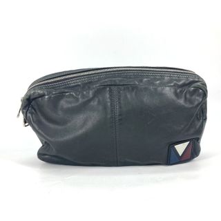 ルイヴィトン(LOUIS VUITTON)のルイヴィトン LOUIS VUITTON ファスト クロスボディバッグ M50445　 Vライン 2WAY ハンドバッグ ベルトバッグ ショルダーバッグ カバン ボディバッグ レザー グレー(ボディーバッグ)