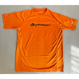 ファイテンphiten ティシャツ オレンジ(Tシャツ/カットソー(半袖/袖なし))