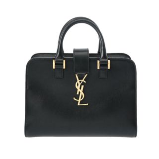 サンローラン(Saint Laurent)の中古 サンローラン SAINT LAURENT MAL568853Y0720 レディース ハンドバッグ ブラック /ゴールド金具 グレインカーフ(その他)