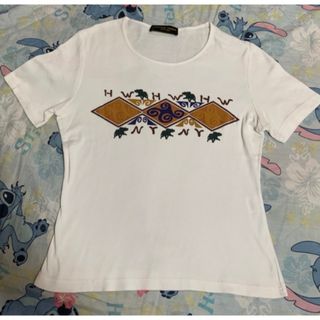 ハンティングワールド(HUNTING WORLD)のイタリア製 ハンティングワールド Tシャツ　コットン100%(Tシャツ(半袖/袖なし))