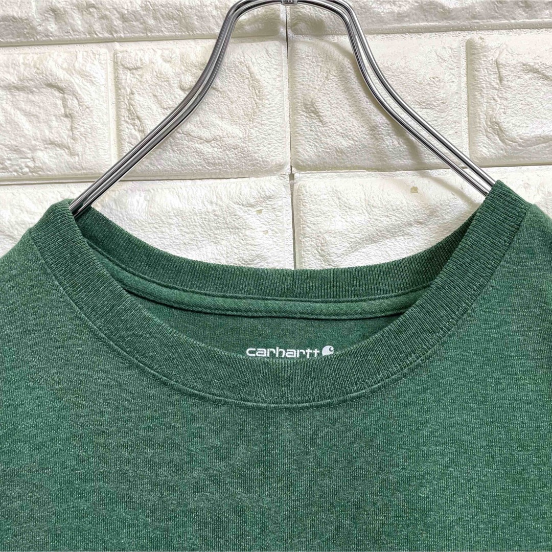 carhartt(カーハート)の美品　カーハート　半袖Tシャツ　メンズ2XLサイズ相当 メンズのトップス(Tシャツ/カットソー(半袖/袖なし))の商品写真