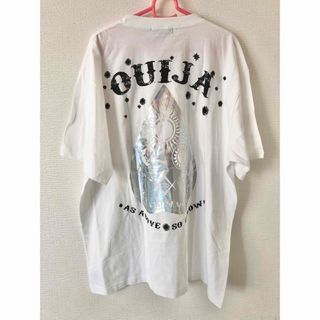 レフレム(REFLEM)のREFLEM レフレム OUIJA オーロラ プリント Tシャツ ホワイト(Tシャツ(半袖/袖なし))