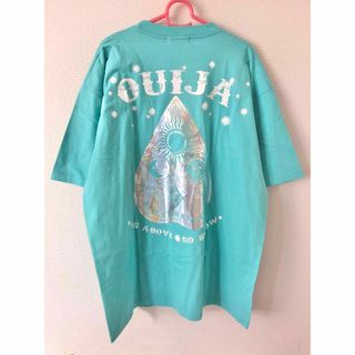 レフレム(REFLEM)のREFLEM レフレム OUIJA オーロラ プリント Tシャツ ミントグリーン(Tシャツ(半袖/袖なし))