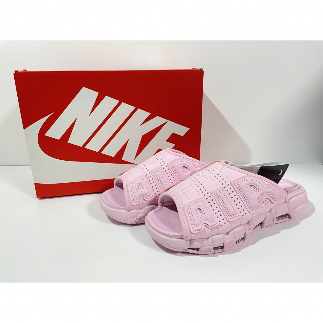 NIKE(ナイキ)の【新品】24㎝　ナイキ ウィメンズ エア モア アップテンポ スライド ピンク レディースの靴/シューズ(サンダル)の商品写真