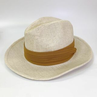 3178　wickfield　メンズ　ハット　帽子　イタリア製　春夏　リネン(ハット)
