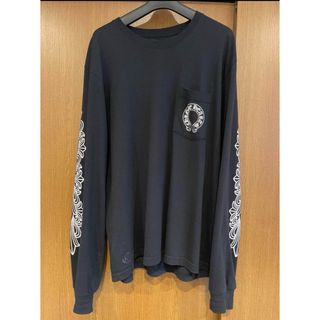 クロムハーツ(Chrome Hearts)のChrome Hearts ホースシュー プリント ロンT Lサイズ(Tシャツ/カットソー(七分/長袖))