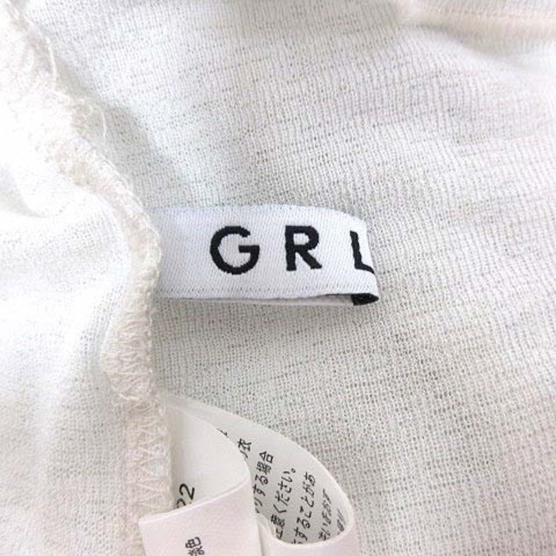 GRL(グレイル)のグレイル GRL ニット カットソー ハイネック 長袖 S 白 ホワイト /YK レディースのトップス(ニット/セーター)の商品写真