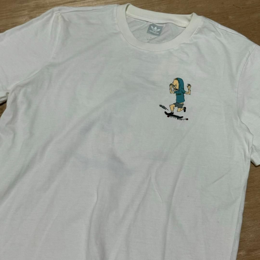 adidas(アディダス)のADIDAS MTV BEAVIS AND BUTT-HEAD シャツ Lサイズ メンズのトップス(Tシャツ/カットソー(半袖/袖なし))の商品写真