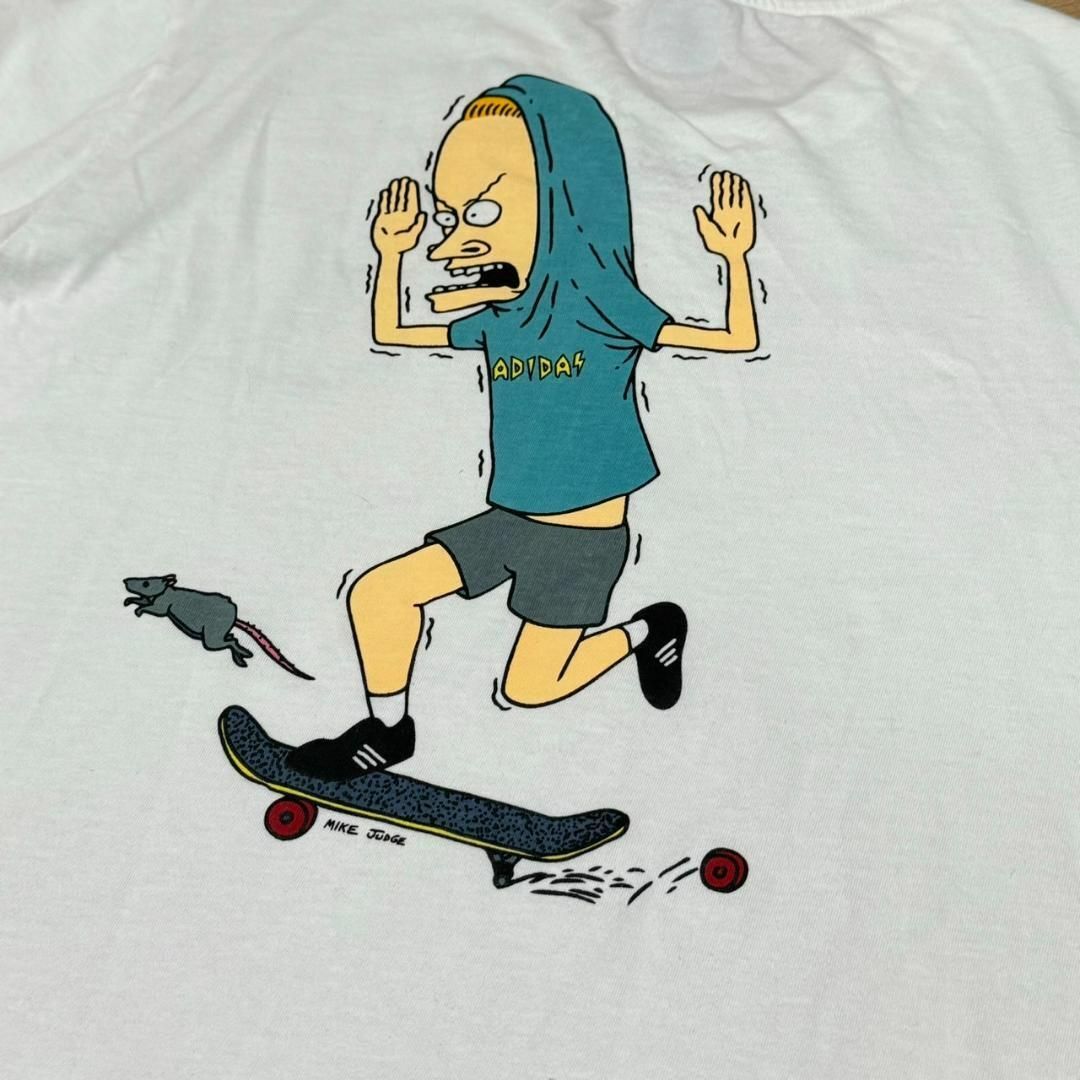 adidas(アディダス)のADIDAS MTV BEAVIS AND BUTT-HEAD シャツ Lサイズ メンズのトップス(Tシャツ/カットソー(半袖/袖なし))の商品写真