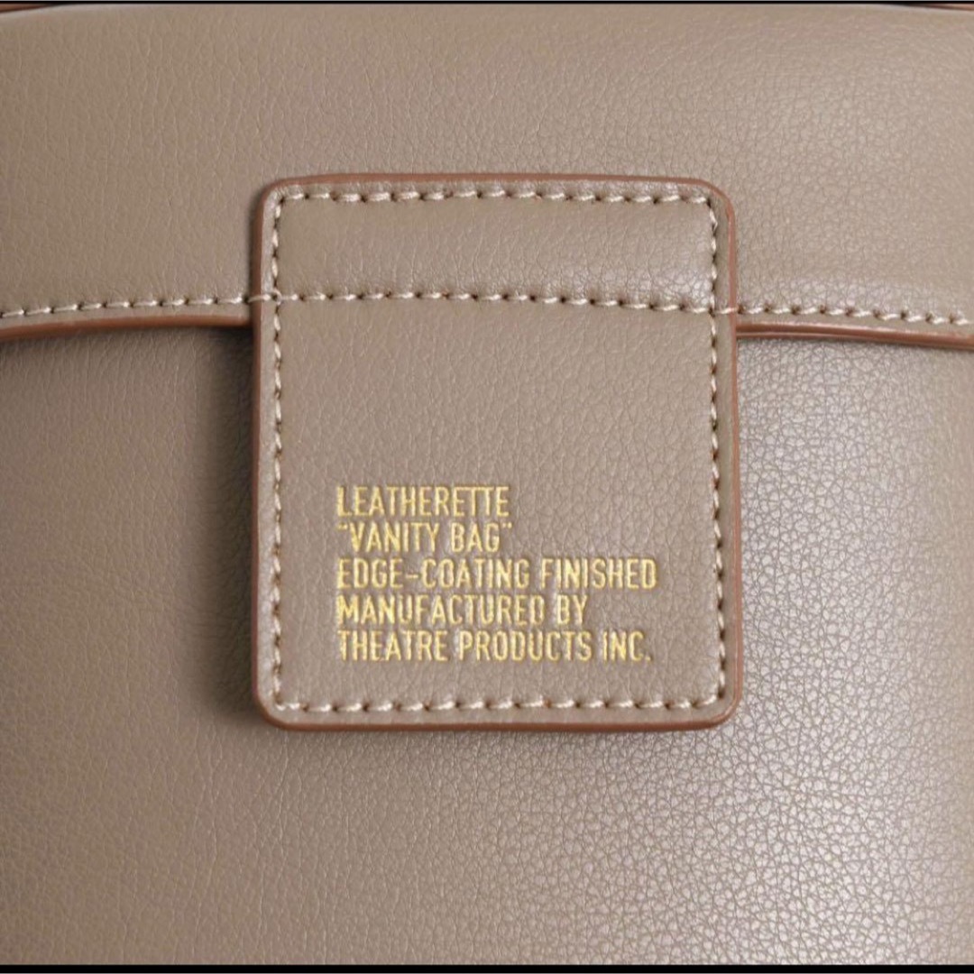 THEATRE PRODUCTS(シアタープロダクツ)のLEATHERETTE バニティバッグ レディースのバッグ(ショルダーバッグ)の商品写真