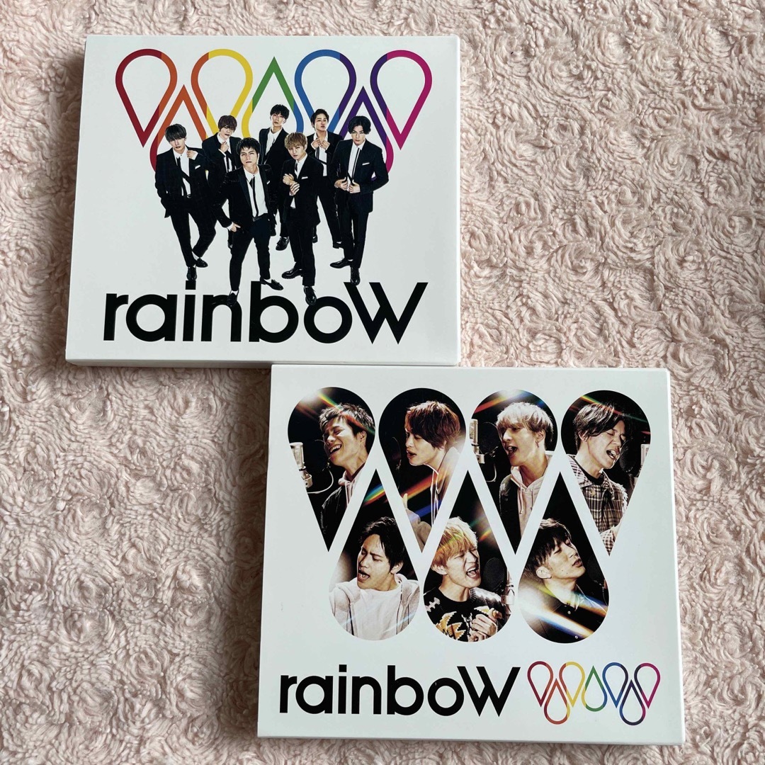 ジャニーズWEST(ジャニーズウエスト)のジャニーズWEST♡rainboW 初回盤A初回盤B アルバムCD エンタメ/ホビーのCD(ポップス/ロック(邦楽))の商品写真