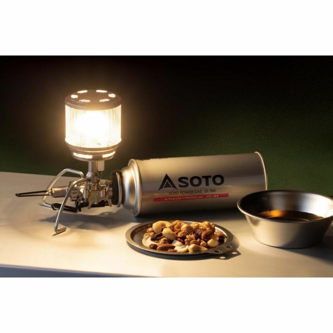 SOTO(ソト)のソト SOTO レギュレーターランタン キャンプ ガス CB缶 ST-261 スポーツ/アウトドアのアウトドア(ライト/ランタン)の商品写真