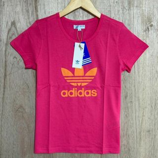 adidas - adidas originals 半袖 Tシャツ トップス ピンク 新品未使用品