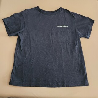 ジーユー(GU)の【150】GIRLSグラフィックT(半袖)(バックロゴ)(Tシャツ/カットソー)